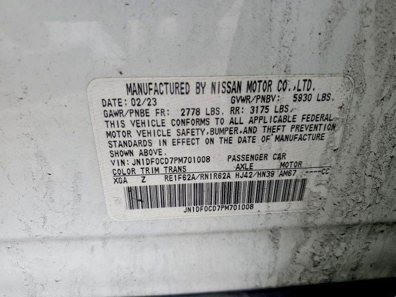 Продажа на аукционе авто 2023 Nissan Ariya, vin: JN1DF0CD7PM701008, номер лота: 61941916