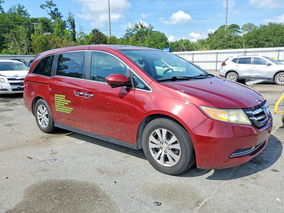 60118226 :رقم المزاد ، 5FNRL5H66EB012795 vin ، 2014 Honda Odyssey مزاد بيع