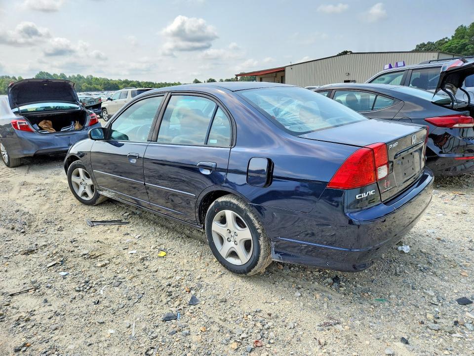 2004 Honda Civic მანქანა იყიდება აუქციონზე, vin: 2HGES26724H537682, აუქციონის ნომერი: 62903366