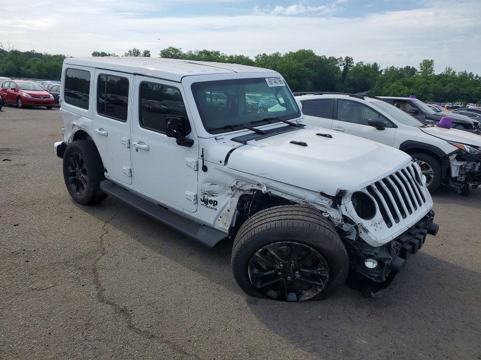 Продажа на аукционе авто 2021 Jeep Wrangler Unlimited, vin: 1C4HJXEN8MW606078, номер лота: 60146796
