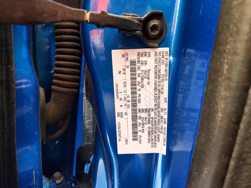 2012 Ford Focus მანქანა იყიდება აუქციონზე, vin: 1FAHP3M29CL467678, აუქციონის ნომერი: 85962725