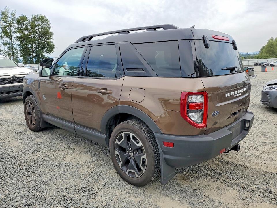 Продажа на аукционе авто 2022 Ford Bronco Sport, vin: 3FMCR9C65NRD13376, номер лота: 61621556