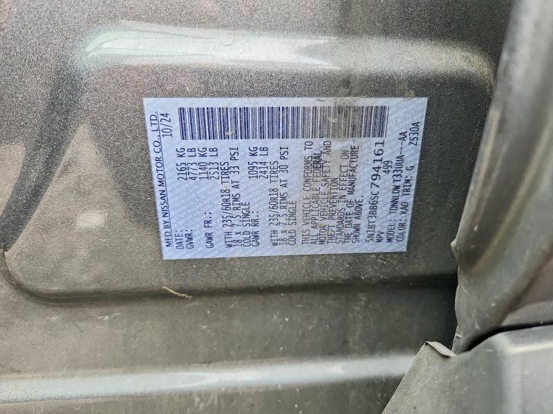 Aukcja sprzedaży 2025 Nissan Rogue, vin: 5N1BT3BB6SC794161, numer aukcji: 60221466