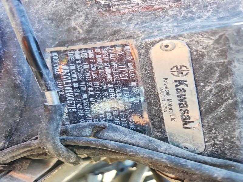 Продажа на аукционе авто 2022 Kawasaki Zx1002, vin: JKBZXVL14NA005715, номер лота: 49077126