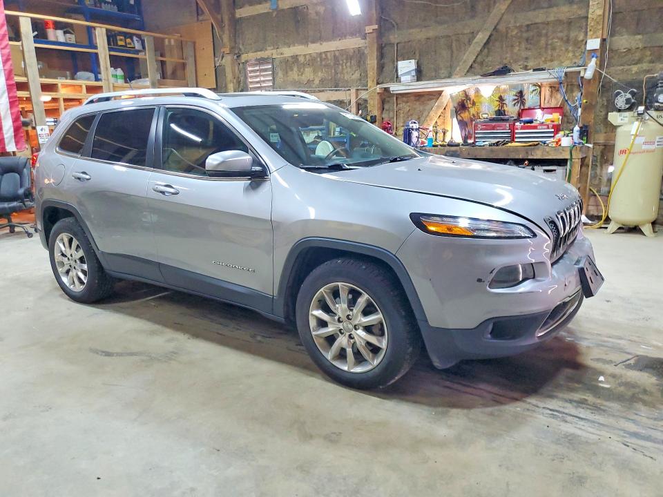 61224566 :رقم المزاد ، 1C4PJMDS0FW710455 vin ، 2015 Jeep Cherokee مزاد بيع