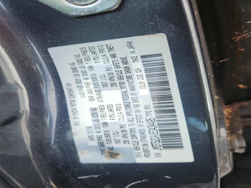 61324646 :رقم المزاد ، JM3TB2CAXE0434495 vin ، 2014 Mazda Cx-9 مزاد بيع