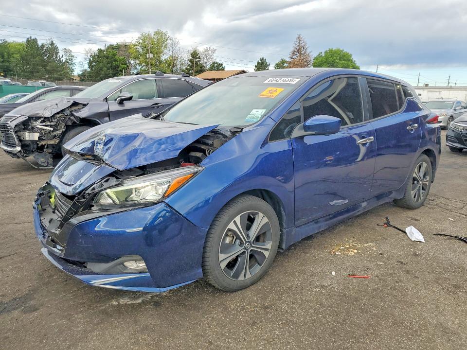 2022 Nissan Leaf მანქანა იყიდება აუქციონზე, vin: 1N4BZ1CVXNC556498, აუქციონის ნომერი: 60421626