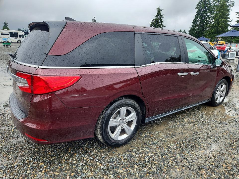 2019 Honda Odyssey მანქანა იყიდება აუქციონზე, vin: 5FNRL6H56KB087425, აუქციონის ნომერი: 61092506