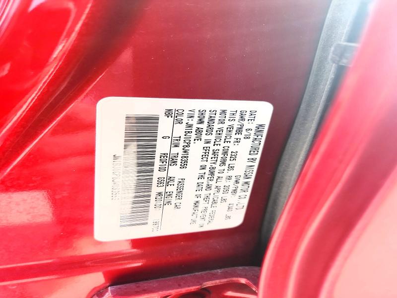 Aukcja sprzedaży 2018 Nissan Rogue Sport, vin: JN1BJ1CP8JW183556, numer aukcji: 63056316