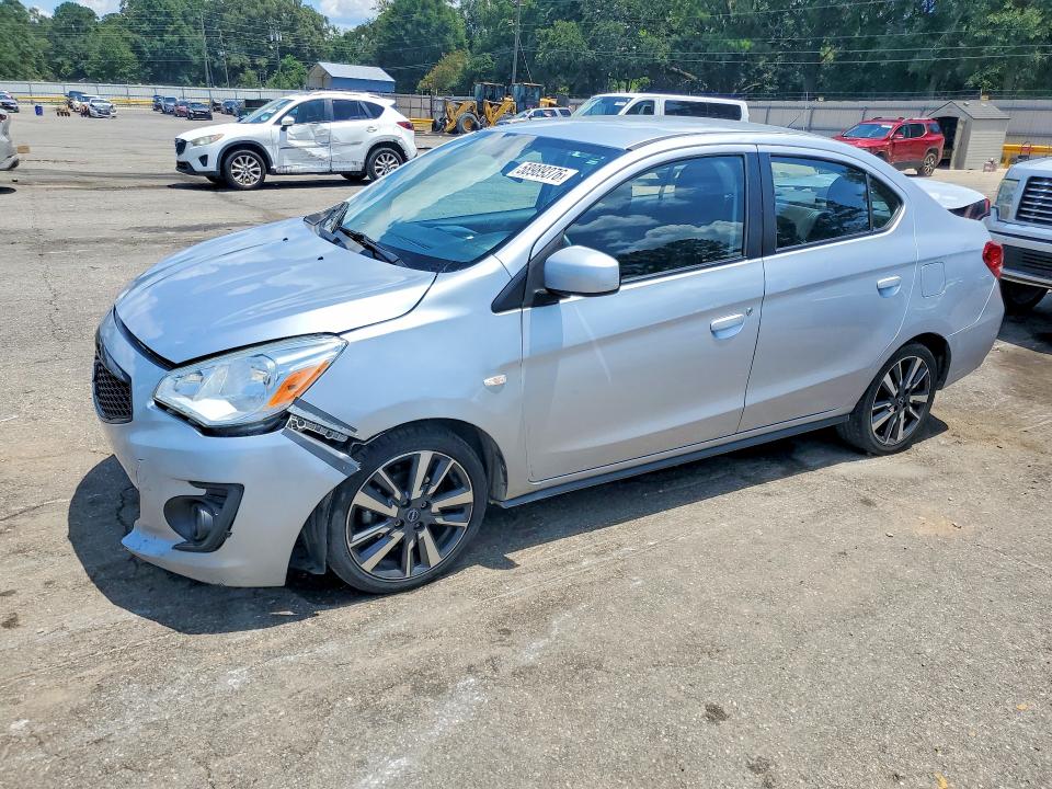 2020 Mitsubishi Mirage მანქანა იყიდება აუქციონზე, vin: ML32F3FJ8LHF07975, აუქციონის ნომერი: 58989376