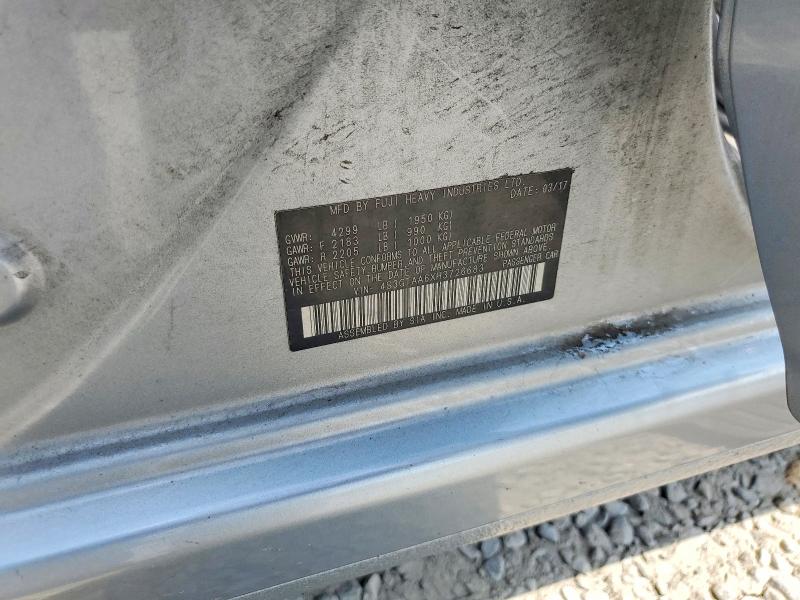 Aukcja sprzedaży 2017 Subaru Impreza, vin: 4S3GTAA6XH3726683, numer aukcji: 61746926