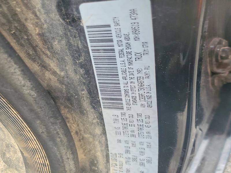 2019 Ram 1500 მანქანა იყიდება აუქციონზე, vin: 1C6SRFLT5KN648759, აუქციონის ნომერი: 60198416
