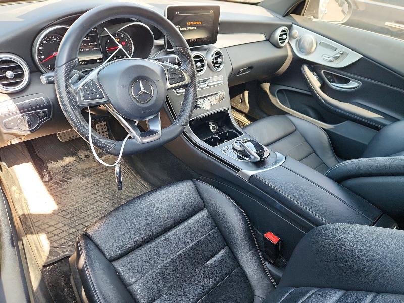 57881836 :رقم المزاد ، WDDWJ4KB9JF630150 vin ، 2018 Mercedes-benz C مزاد بيع