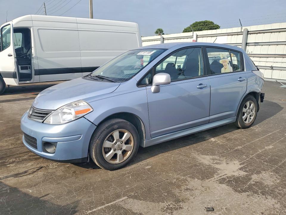 2010 Nissan Versa მანქანა იყიდება აუქციონზე, vin: 3N1BC1CP9AL438487, აუქციონის ნომერი: 61161186