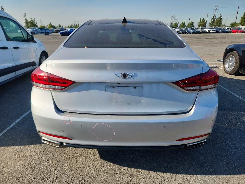 2015 Hyundai Genesis მანქანა იყიდება აუქციონზე, vin: KMHGN4JEXFU016849, აუქციონის ნომერი: 60966756