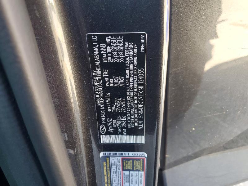 2022 Hyundai Tucson მანქანა იყიდება აუქციონზე, vin: 5NMJBCAEXNH124035, აუქციონის ნომერი: 60146416