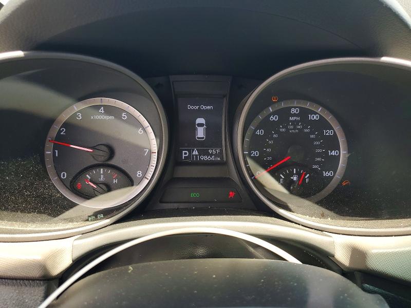 2013 Hyundai Santa Fe Sport მანქანა იყიდება აუქციონზე, vin: 5XYZU3LB4DG006314, აუქციონის ნომერი: 58622726