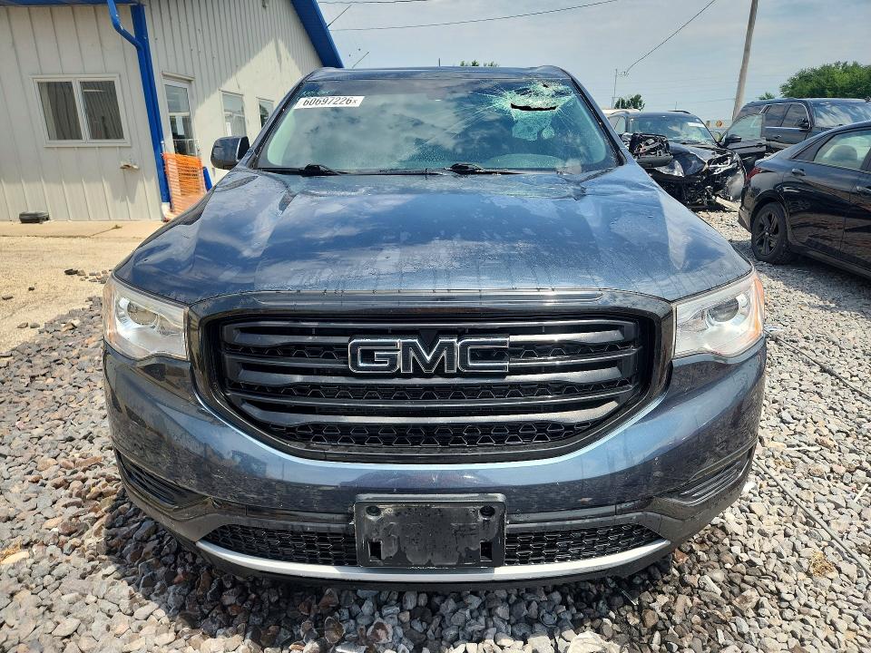 60697226 :رقم المزاد ، 1GKKNRLS0KZ218681 vin ، 2019 Gmc Acadia مزاد بيع