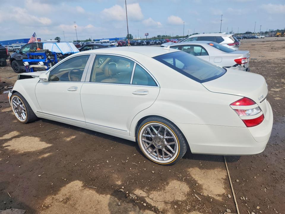 2008 Mercedes-benz S მანქანა იყიდება აუქციონზე, vin: WDDNG86X68A194033, აუქციონის ნომერი: 62526796