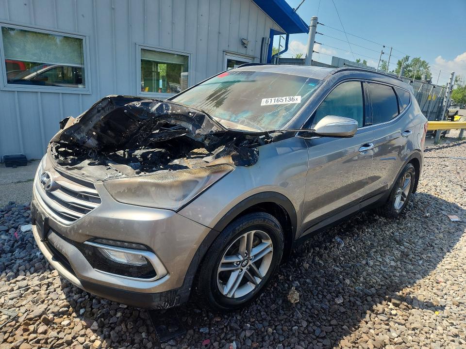 Продаж на аукціоні авто 2018 Hyundai Santa Fe Sport, vin: 5NMZUDLB7JH089938, номер лоту: 61165136
