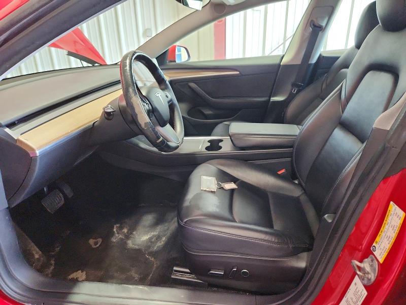 62981746 :رقم المزاد ، 5YJ3E1EA7NF370361 vin ، 2022 Tesla Model 3 مزاد بيع