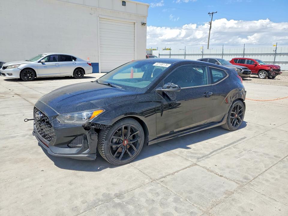 2020 Hyundai Veloster მანქანა იყიდება აუქციონზე, vin: KMHTH6AB4LU021872, აუქციონის ნომერი: 60198176