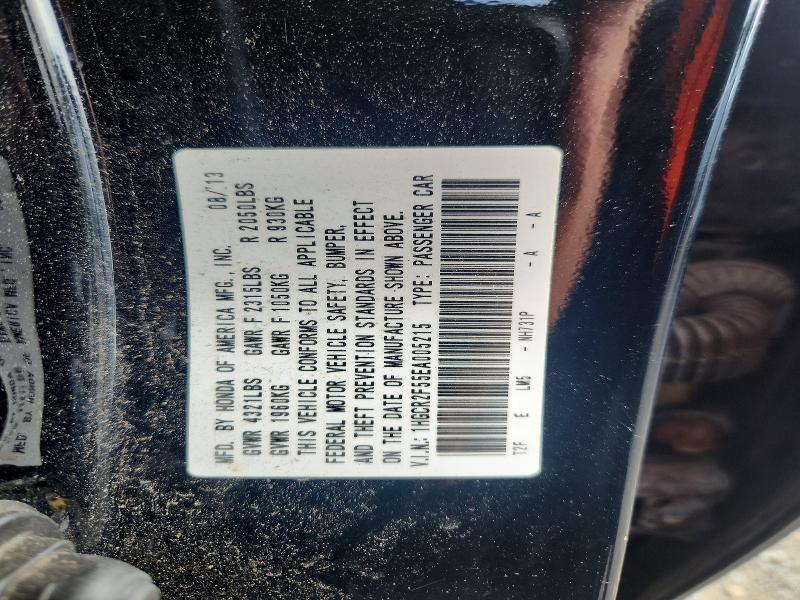 Aukcja sprzedaży 2014 Honda Accord, vin: 1HGCR2F55EA005215, numer aukcji: 63039926