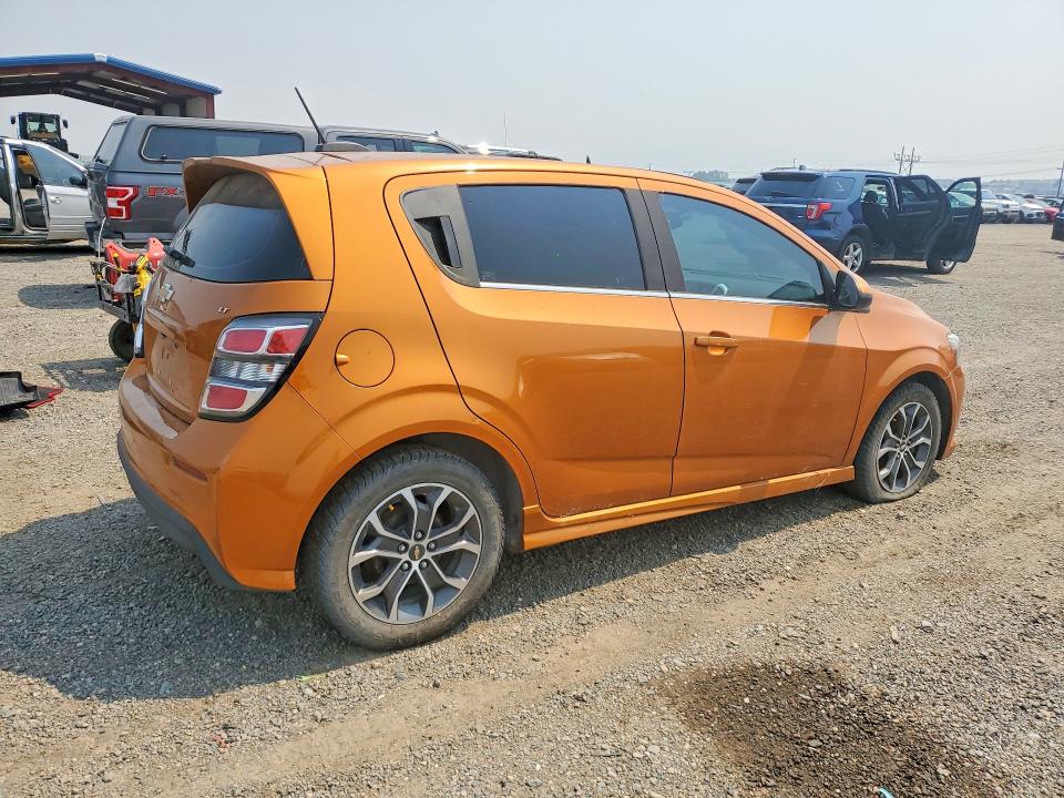 2017 Chevrolet Sonic მანქანა იყიდება აუქციონზე, vin: 1G1JD6SB9H4160031, აუქციონის ნომერი: 62511076
