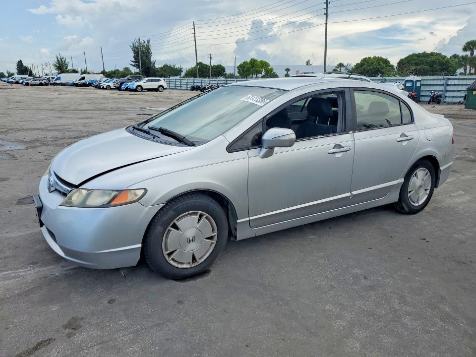63123336 :رقم المزاد ، JHMFA36247S001649 vin ، 2007 Honda Civic مزاد بيع