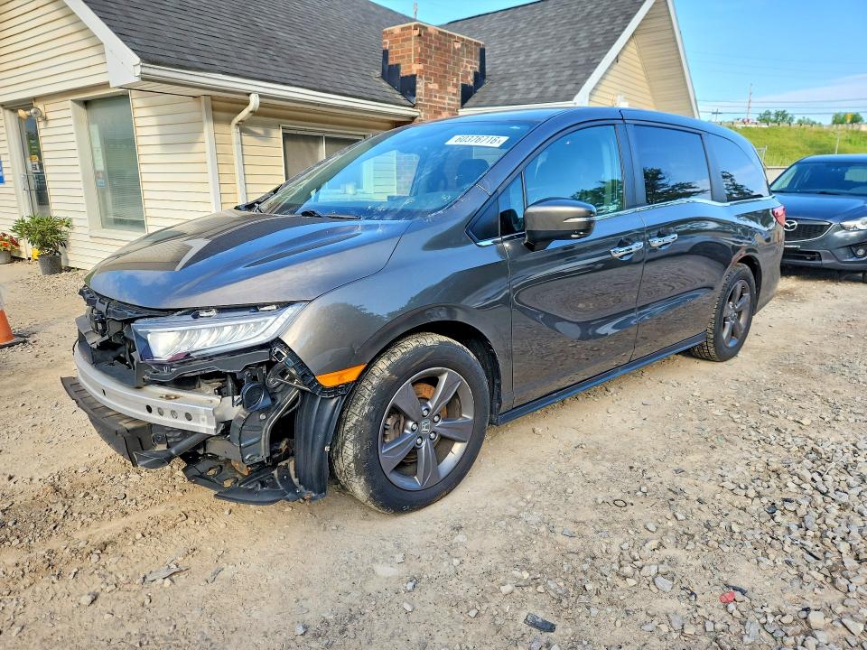 2021 Honda Odyssey მანქანა იყიდება აუქციონზე, vin: 5FNRL6H55MB035397, აუქციონის ნომერი: 60376716