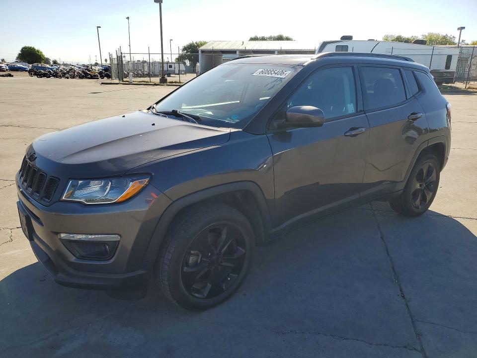 2019 Jeep Compass მანქანა იყიდება აუქციონზე, vin: 3C4NJDBB6KT630765, აუქციონის ნომერი: 60885406