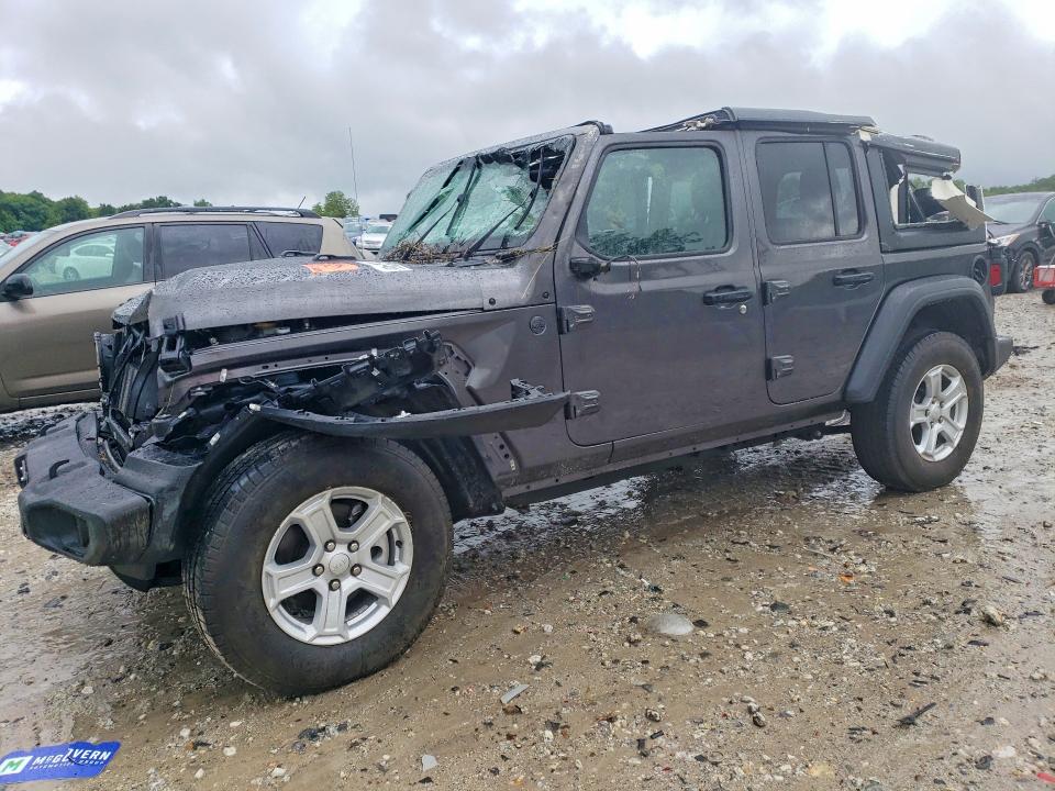Auction sale of the 2022 Jeep Wrangler Unlimited, vin: 1C4HJXDG6NW120518, lot number: 63026466