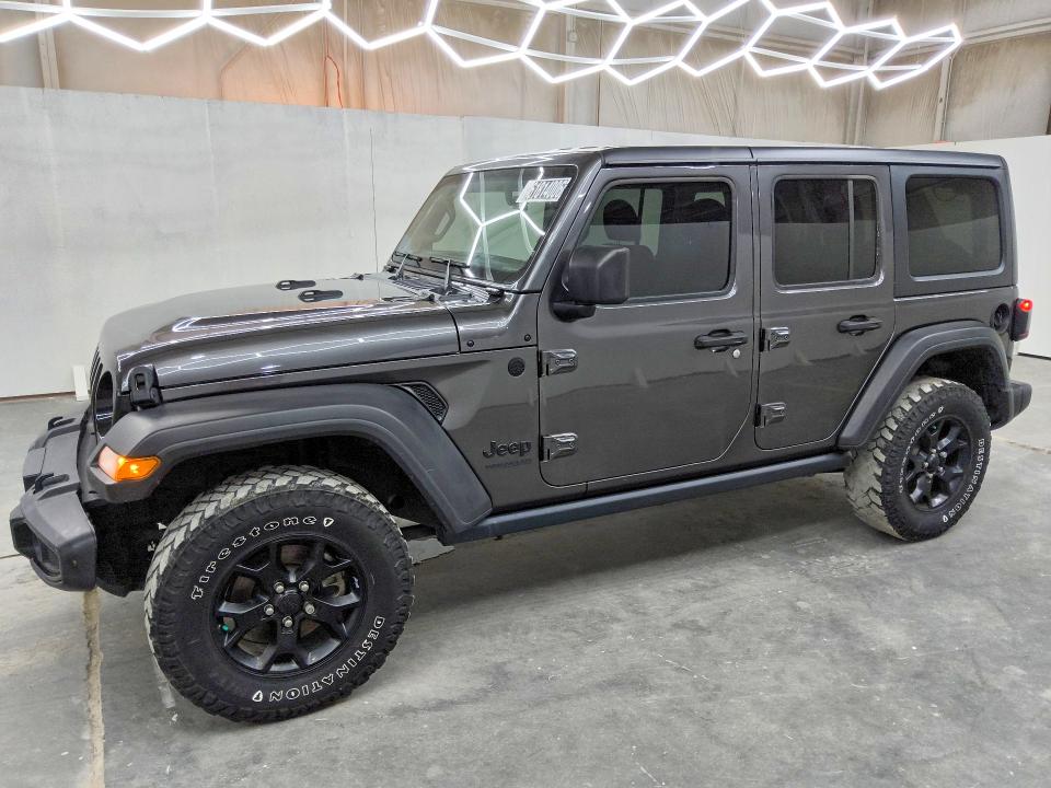 61814006 :رقم المزاد ، 1C4HJXDN6MW617890 vin ، 2021 Jeep Wrangler Unlimited مزاد بيع