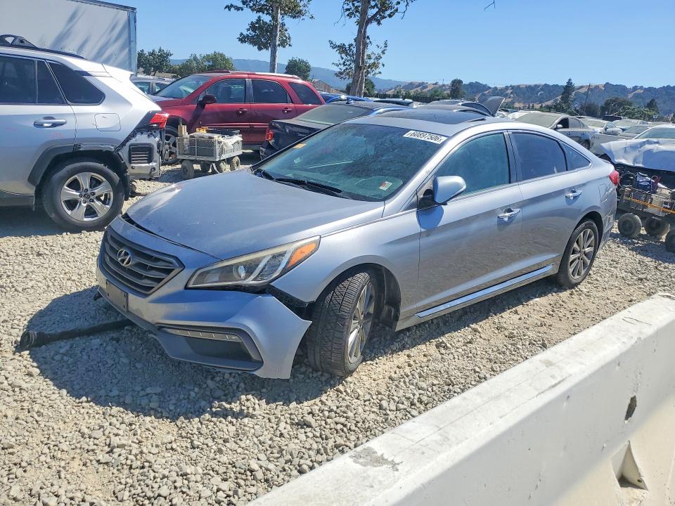 60897506 :رقم المزاد ، 5NPE34AF4HH456069 vin ، 2017 Hyundai Sonata مزاد بيع