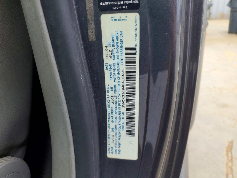 Aukcja sprzedaży 2004 Volkswagen New Beetle, vin: 3VWCK31C94M413455, numer aukcji: 85628465