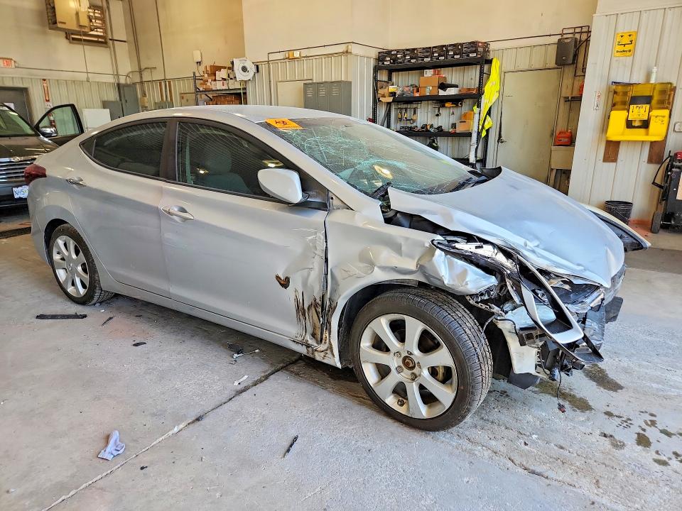 60013736 :رقم المزاد ، 5NPDH4AE4EH464317 vin ، 2014 Hyundai Elantra مزاد بيع