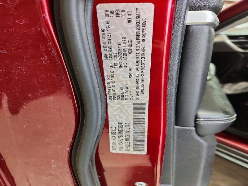 61713276 :رقم المزاد ، 1C4RJYB61N8742341 vin ، 2022 Jeep Grand Cherokee مزاد بيع