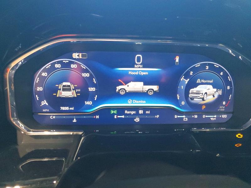 2025 Chevrolet Silverado მანქანა იყიდება აუქციონზე, vin: 1GCUKEED1SZ163145, აუქციონის ნომერი: 62124566