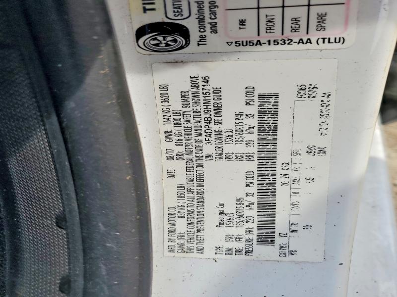 Aukcja sprzedaży 2017 Ford Fiesta, vin: 3FADP4BJ9HM157146, numer aukcji: 60029616