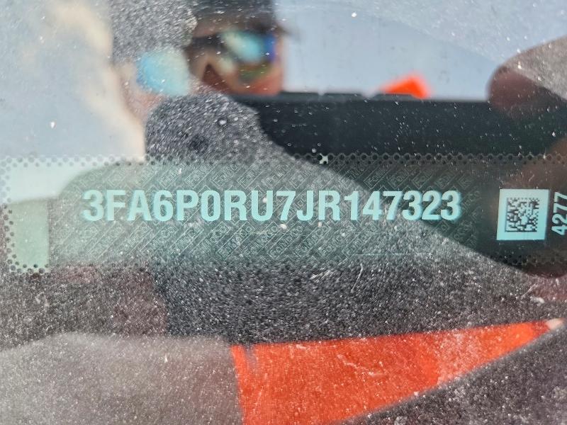 Aukcja sprzedaży 2018 Ford Fusion, vin: 3FA6P0RU7JR147323, numer aukcji: 62806896