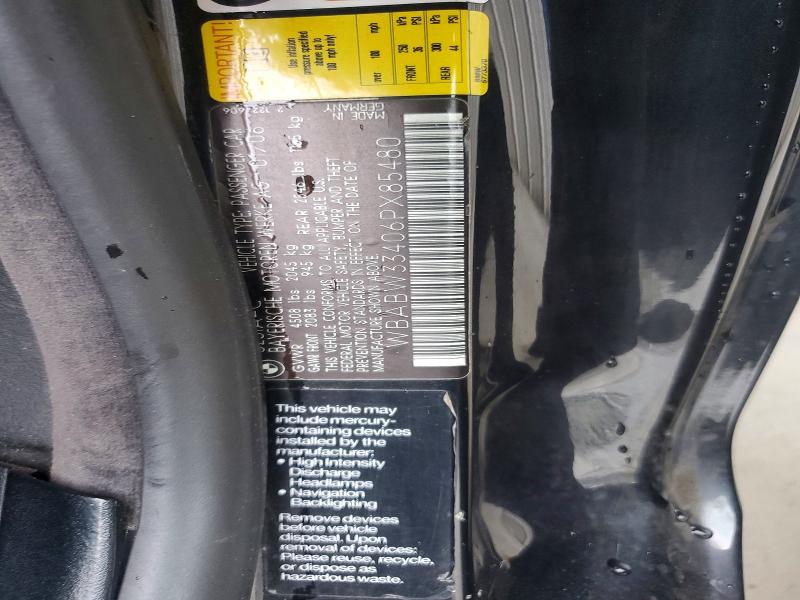 Продажа на аукционе авто 2006 Bmw 325, vin: WBABW33406PX85480, номер лота: 60561186