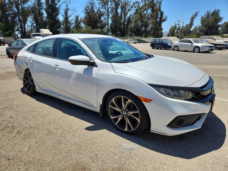 Продаж на аукціоні авто 2019 Honda Civic, vin: 2HGFC2F82KH581298, номер лоту: 62980436