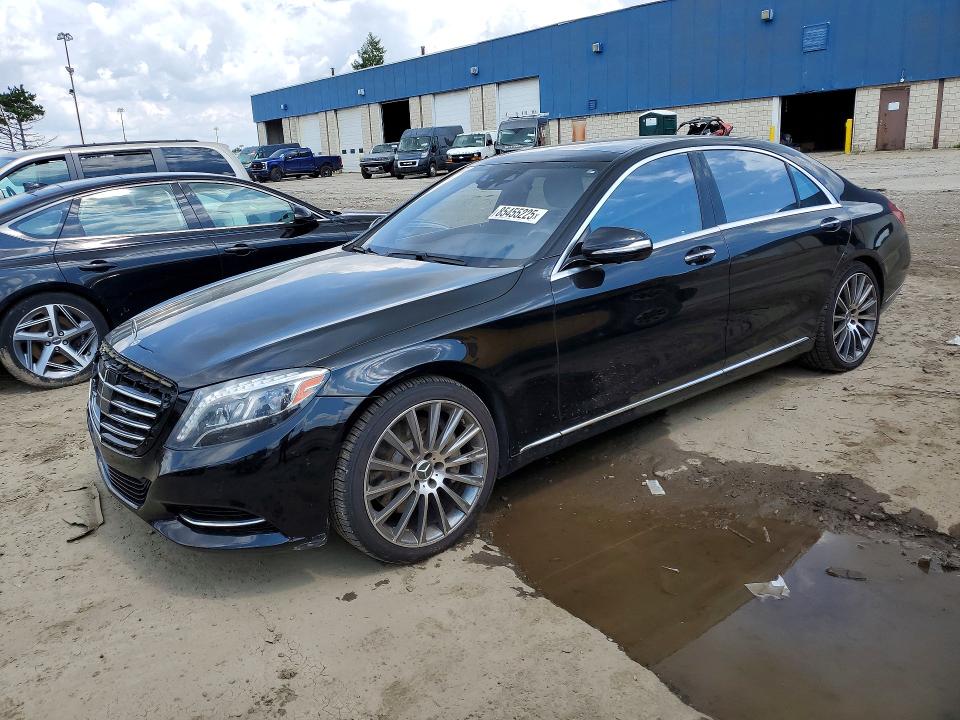 2015 Mercedes-benz S მანქანა იყიდება აუქციონზე, vin: WDDUG8FB5FA111043, აუქციონის ნომერი: 85455225