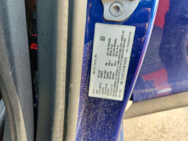 61530466 :رقم المزاد ، 5YJ3E1EA7NF286928 vin ، 2022 Tesla Model 3 مزاد بيع