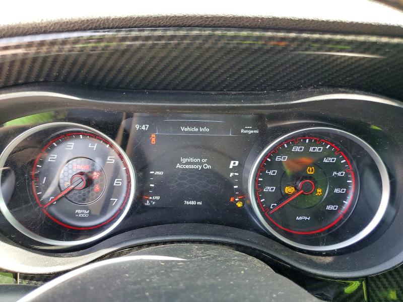 2018 Dodge Charger მანქანა იყიდება აუქციონზე, vin: 2C3CDXCT8JH209892, აუქციონის ნომერი: 59830176