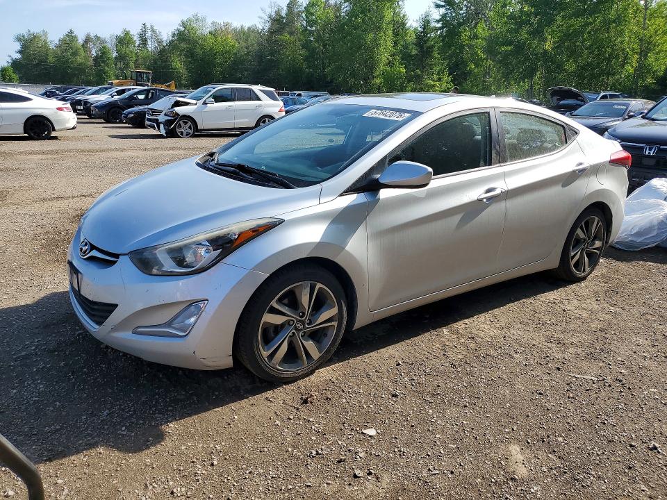 Продажа на аукционе авто 2016 Hyundai Elantra, vin: KMHDH4AH2GU495659, номер лота: 57642076