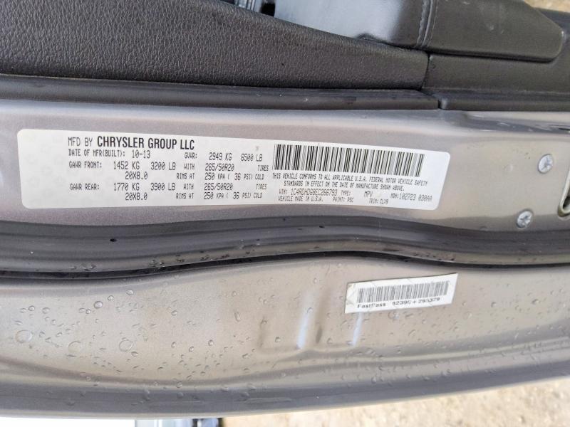Aukcja sprzedaży 2014 Dodge Durango, vin: 1C4RDHDG8EC266793, numer aukcji: 60964846