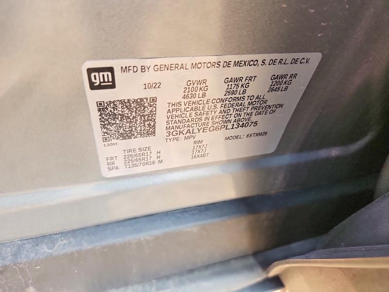 Aukcja sprzedaży 2023 Gmc Terrain, vin: 3GKALYEG6PL134075, numer aukcji: 61065356