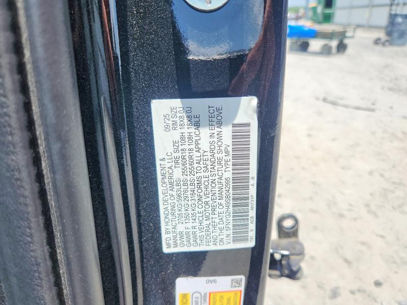Aukcja sprzedaży 2025 Honda Pilot, vin: 5FNYG2H49SB042995, numer aukcji: 59270726