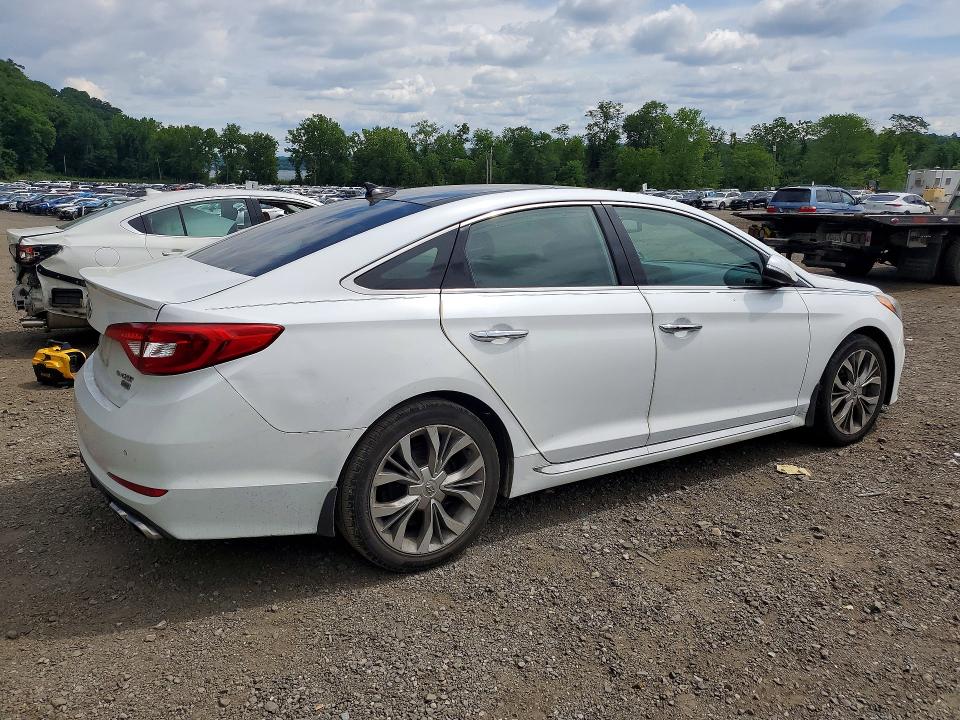 2015 Hyundai Sonata მანქანა იყიდება აუქციონზე, vin: 5NPE34AB4FH246985, აუქციონის ნომერი: 58952396